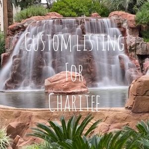 Custom listing for Charitee